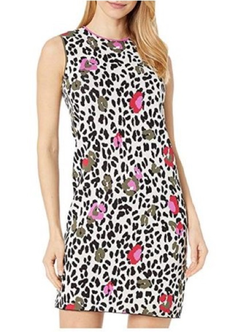 Ted Baker Pheebei Leopard Print Wilderness Knit Dress. Size 0 Women #439